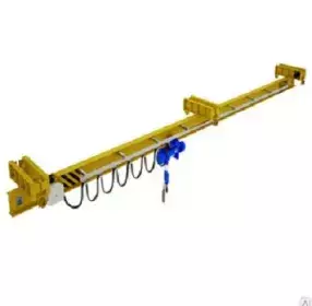 Кран-балки подвесные двухпролетные